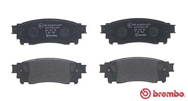 A.B.S. P 83 166 BREMBO Bremsbelagsatz, Scheibenbremse